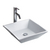 Wells Sinkware China Luxe Collection- Simplex White Above Counter Bathroom Sink