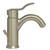 Whitehaus Galleryhaus Single Hole/Lever Bathroom Faucet with Pop-Up Waste in Brushed Nickel