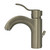 Whitehaus Single Hole/Single Level Bathroom Faucet in Brushed Nickel