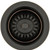 Whitehaus Waste Disposer Trim for Deep Fireclay Sink Applications, Mahogany Bronze