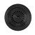 Whitehaus Noah Plus 3-1/2'' Diameter Round Stainless Steel Basket Strainer, Matte Black
