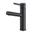 Whitehaus Waterhaus Lead-Free Solid Stainless Steel Single Lever Elevated Lavatory Faucet, Matte Black