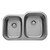 Wells Sinkware Stainless Steel Double Bowl Sink Product View