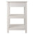 Winsome Wood Delta Collection Home Office Printer Stand, White Side View