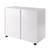 2 Section Cabinet, Back - White