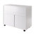 Winsome Wood Halifax Collection Wide Storage Cabinet, 3-Small and 2-Wide Drawers, White Angle Back View