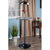 Winsome Wood Tarah Collection Pub Table, Black and Slate Gray