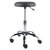 Winsome Wood Clyde Collection Adjustable Cushion Seat Swivel Stool, Charcoal and Chrome Extended View