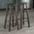 Winsome Wood Element Collection 2-Piece Bar Stool Set, Oyster Gray