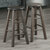Winsome Wood Element Collection 2-Piece Counter Stool Set, Oyster Gray