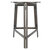 Winsome Wood Torrence Collection Foldable High Table, Oyster Gray Front View