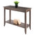 Winsome Wood Santino Collection Console Hall Table, Oyster Gray Prop View