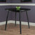 Winsome Wood Moreno  Collection Round Drop Leaf Dining Table, Black 