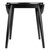 Winsome Wood Moreno Collection Round Drop Leaf Dining Table, Black Side View