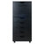Winsome Wood Halifax Collection Tall Storage Cabinet, 5-Drawer, Black Front View