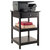 Winsome Wood Delta Collection Home Office Printer Stand, Black Prop View