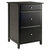 Winsome Wood Delta Collection Home Office File Cabinet, Black Product View