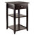 Winsome Wood Burke Collection Home Office Printer Stand, Coffee Product View