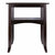 Winsome Wood Camden Collection Accent Table, Coffee Front View