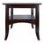 Winsome Wood Camden Collection Coffee Table, Coffee Side View