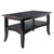 Winsome Wood Camden Collection Coffee Table, Coffee Angle Back View