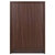 Winsome Wood Molina Collection Accent Table, Nightstand, Cocoa Back View
