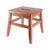 Winsome Wood Kaya Collection 2-Piece Conductor Stool Set, Teak Angle View