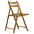 Winsome Wood Robin Teak 4-Piece Chair Set Angle Back View