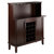 Winsome Wood Beynac Collection Wine Bar, Cappuccino Product View