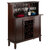 Winsome Wood Beynac Collection Wine Bar, Cappuccino Prop View