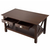 Winsome Wood Xola Coffee Table with Cappuccino Finish