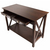 Winsome Wood Xola Console Table with 2 Drawers with Cappucino Finish
