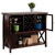 Winsome Wood Xola Collection Buffet Cabinet, Cappuccino Prop View