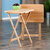Winsome Wood Alex Collection 2-Piece Snack Table Set, Natural