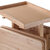 Winsome Wood Isabelle Collection 6-Piece Snack Table Set, Natural 6-Piece Set Close Up View