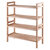Winsome Wood Mercury Collection 2-Piece Stackable Shoe Rack Set, 4-Tier Rack Natural Product View
