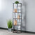 Winsome Wood Isa Collection 5-Tier Shelf, Graphite and Walnut