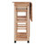 Winsome Wood Suzanne Collection Natural Side Handle View