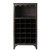 Winsome Wood WS-92729, Ancona Modular Wine Cabinet with Glass Rack & 20-Bottle, Dark Espresso, 19.09'' W x 12.6'' D x 37.52'' H