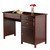Winsome Wood Delta Collection Home Office Writing Desk, Walnut