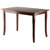 Winsome Wood Inglewood Collection Dining Table, Walnut Product View