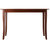 Winsome Wood Inglewood Collection Dining Table, Walnut Front View