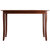 Winsome Wood Inglewood Collection Dining Table, Walnut Back View