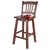 Winsome Wood Fina Collection Swivel Seat Counter Stool, Walnut Counter Stool Prop View