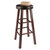 Winsome Wood Maria Collection 2-Piece Cushion Seat Bar Stool Set, Espresso and Walnut Bar Stool Prop View