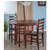 Winsome Wood Taylor Collection 3-Piece Set Drop Leaf Table w/ Hamilton Chairs in Walnut, 41-47/64" W x 30-1/2" D x 29-1/8" H