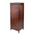 Winsome Wood Brooke Jelly Close Cupboard with Door and Drawer in Antique Walnut