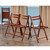 Winsome Wood Robin Collection 4-Piece Folding Chair Set in Walnut