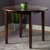 Winsome Wood Clayton Collection Round Drop Leaf Dining Table, Walnut