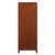 Winsome Wood Brooke Collection Jelly 2-Drawer Cupboard, Walnut Back View